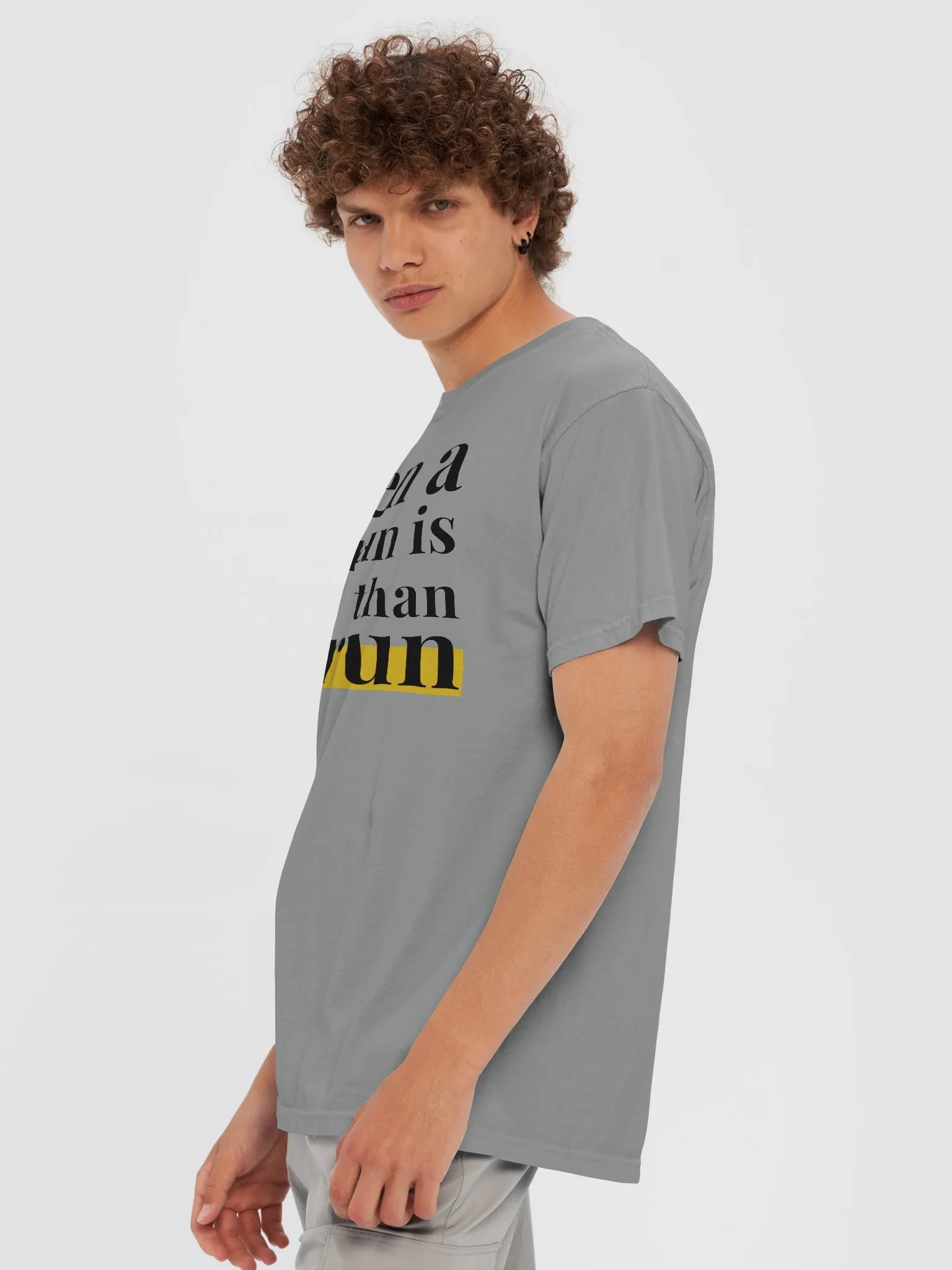 No Run Comfort: Heavyweight Cotton T-Shirt product image (27)