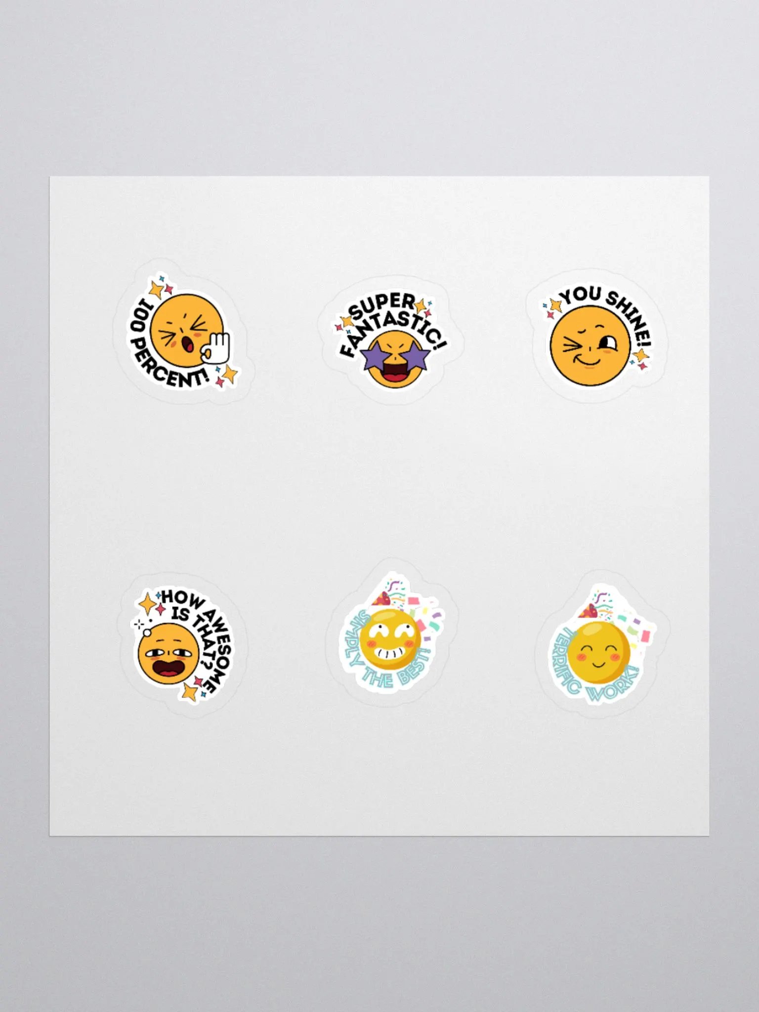 Emoji Affirmation Sticker Pack product image (2)