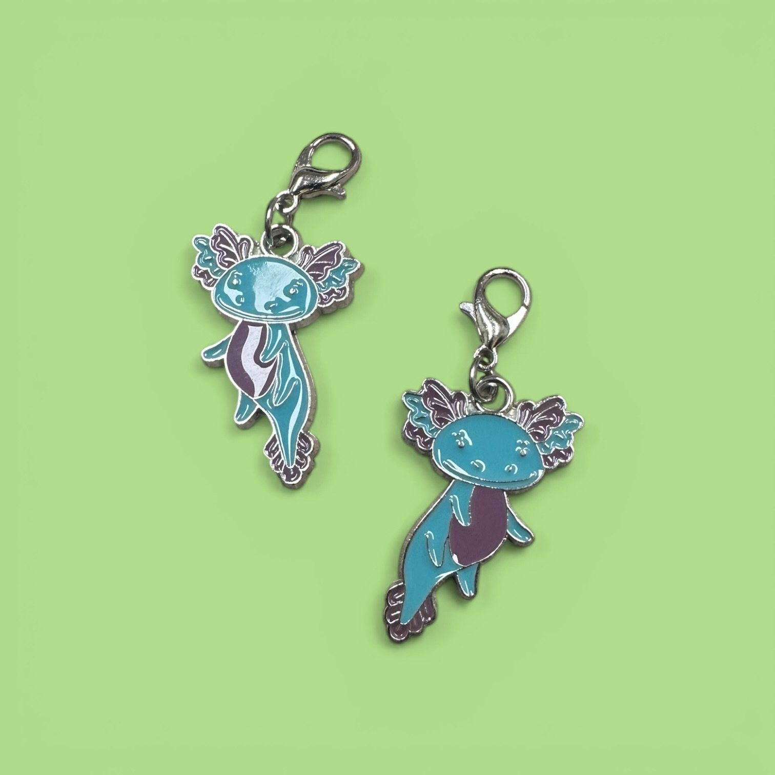 Axolotyl Flat Whinny Winners Braid and Bridle Charms for Horses | Little Shop of Ponies product image (1)