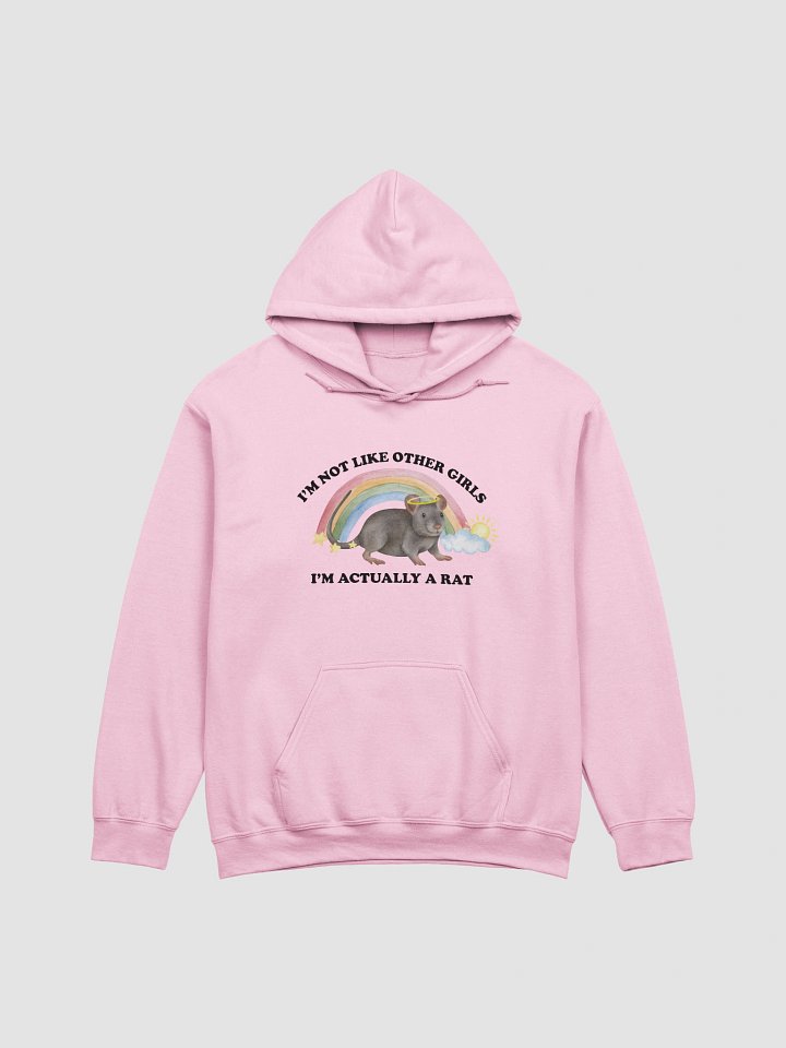 Actually a rat Hoodie product image (1)