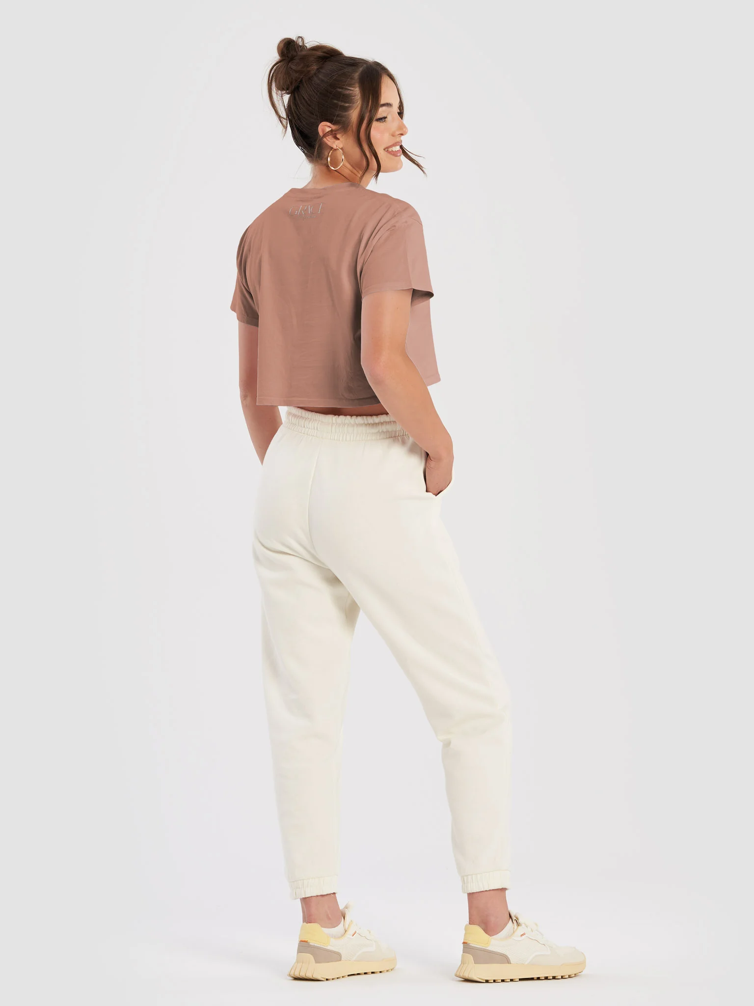 Make It Uneasy - crop t-shirt product image (4)