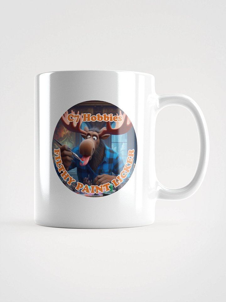 Filthy paint licker mug - Left Handed product image (2)