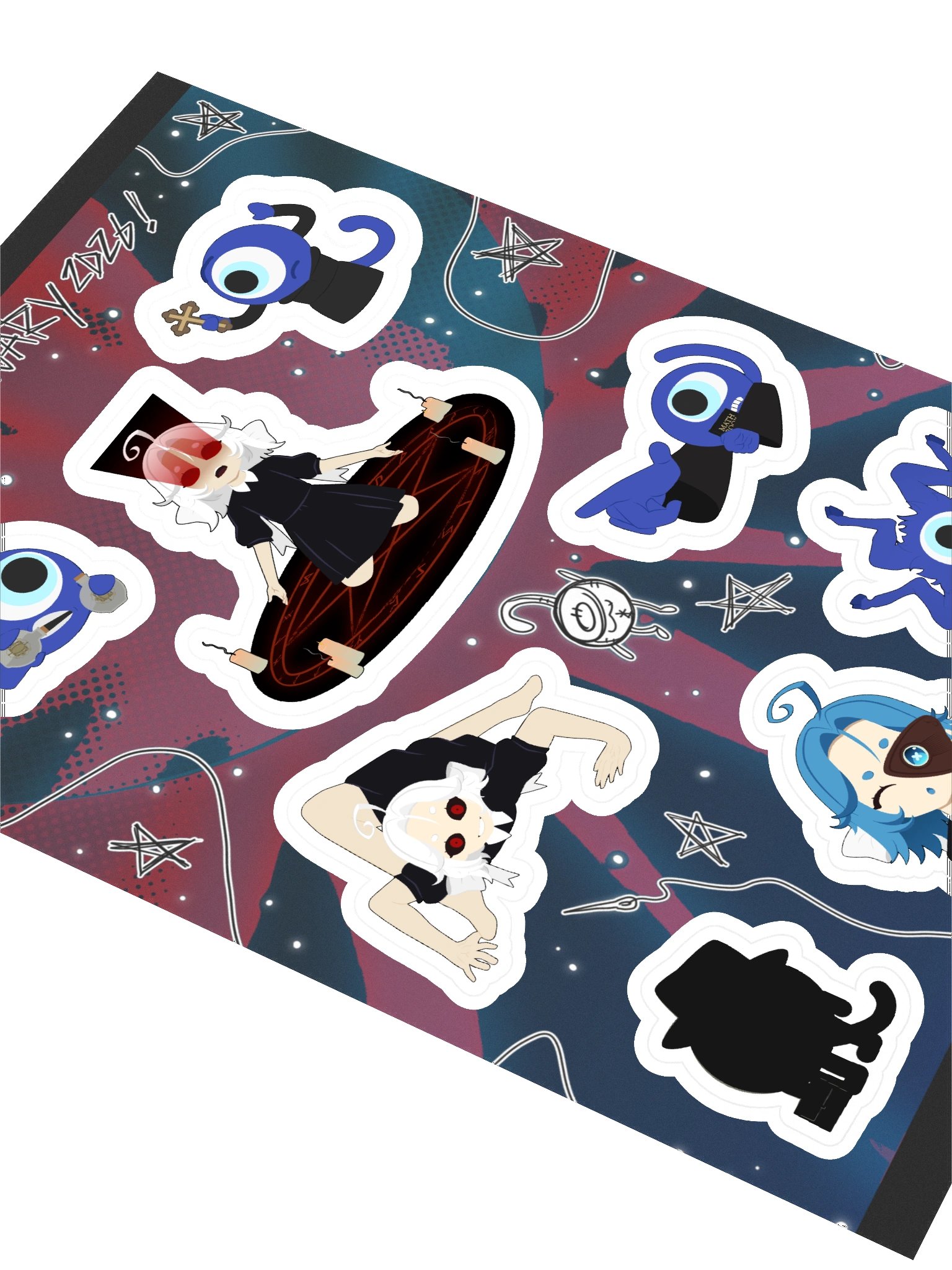 Fearbruary 2026 Special Sticker Sheet! product image (2)