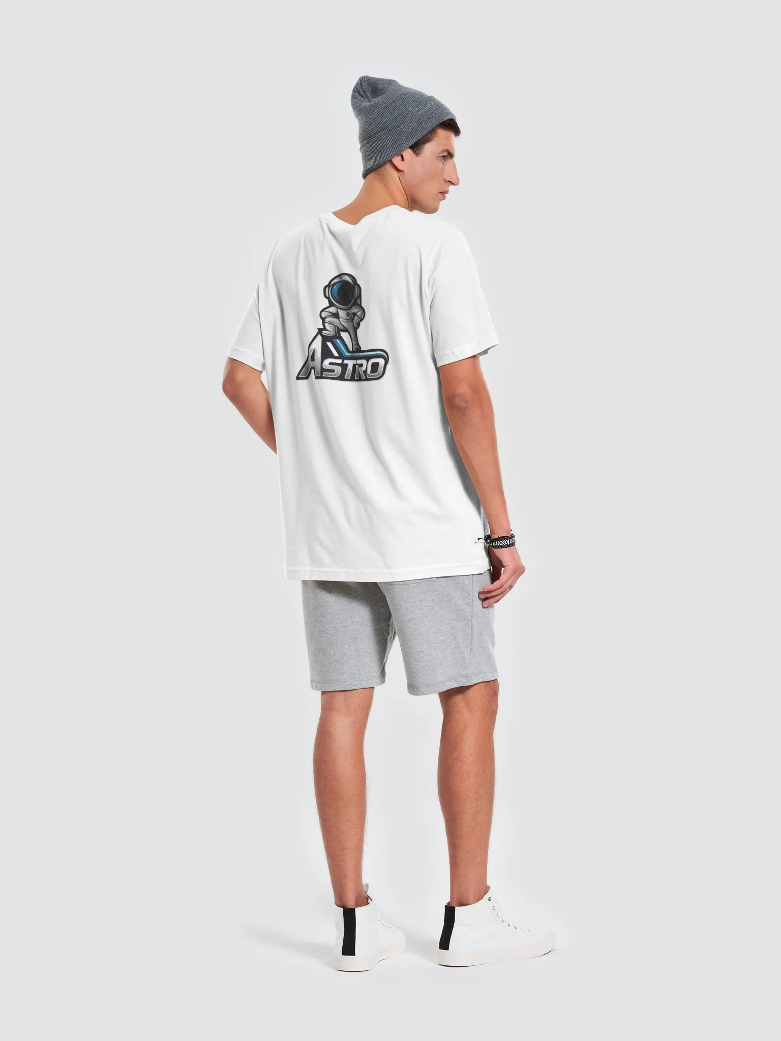 Astro Unisex Astronaut Space Exploration T-Shirt - Premium Cotton product image (1)