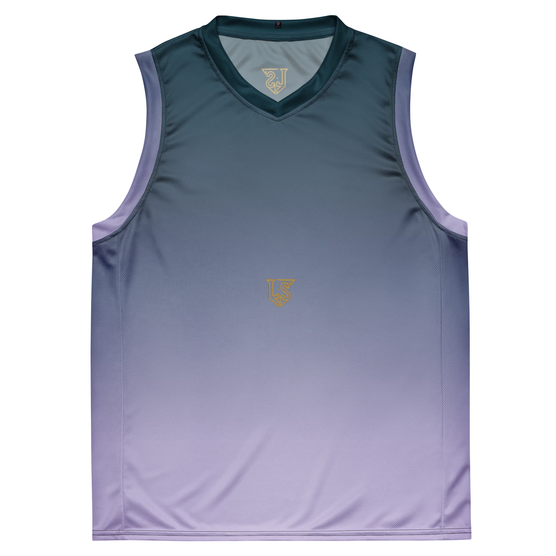 No Cap Purple Fade Sleeveless Pattern Design product image (2)