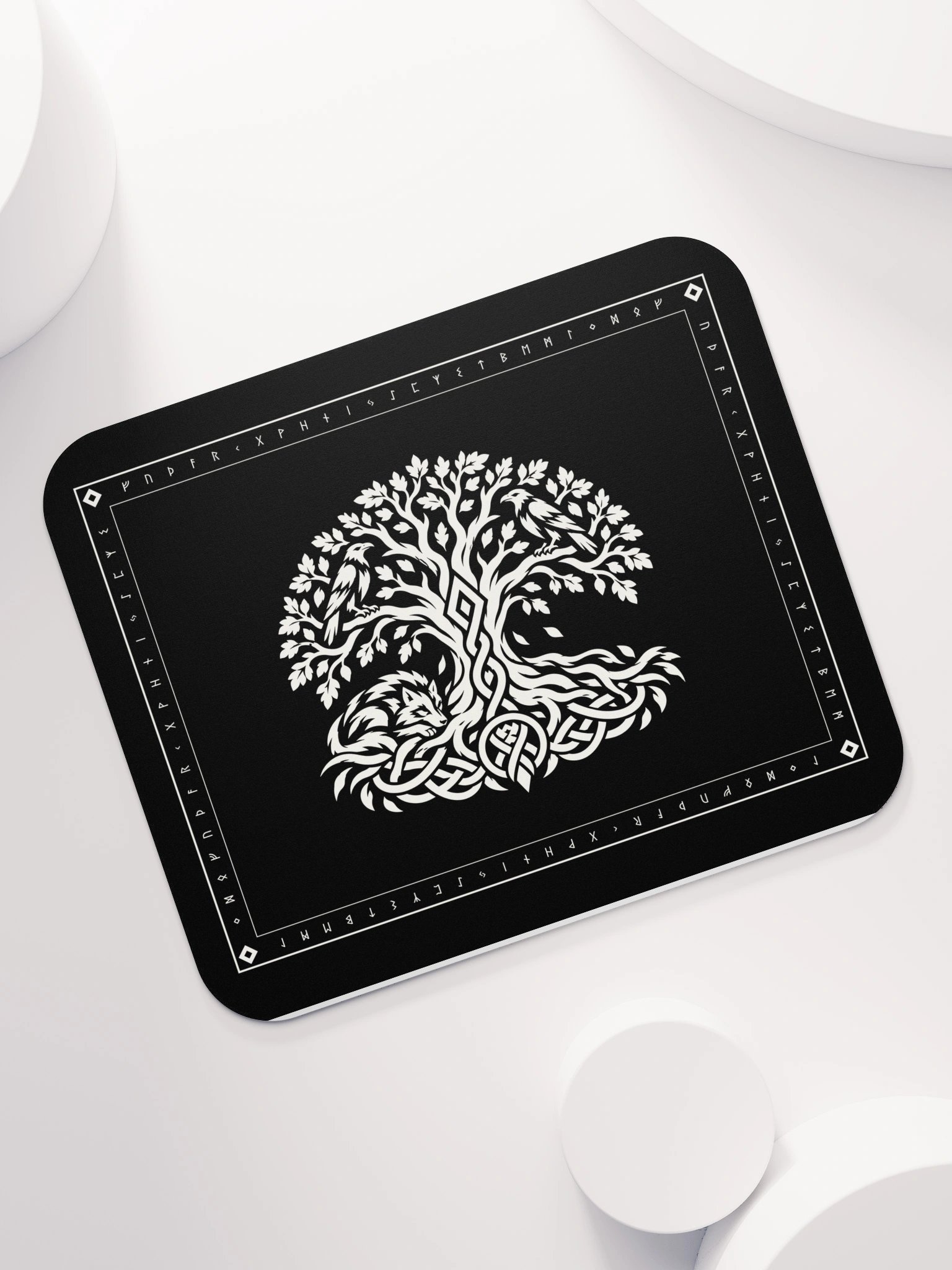 Yggdrasil — Bone Ink Mouse Pad product image (8)
