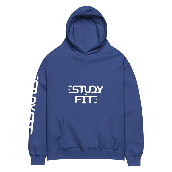 Abstract Monochrome Oversized Hoodie product image (16)