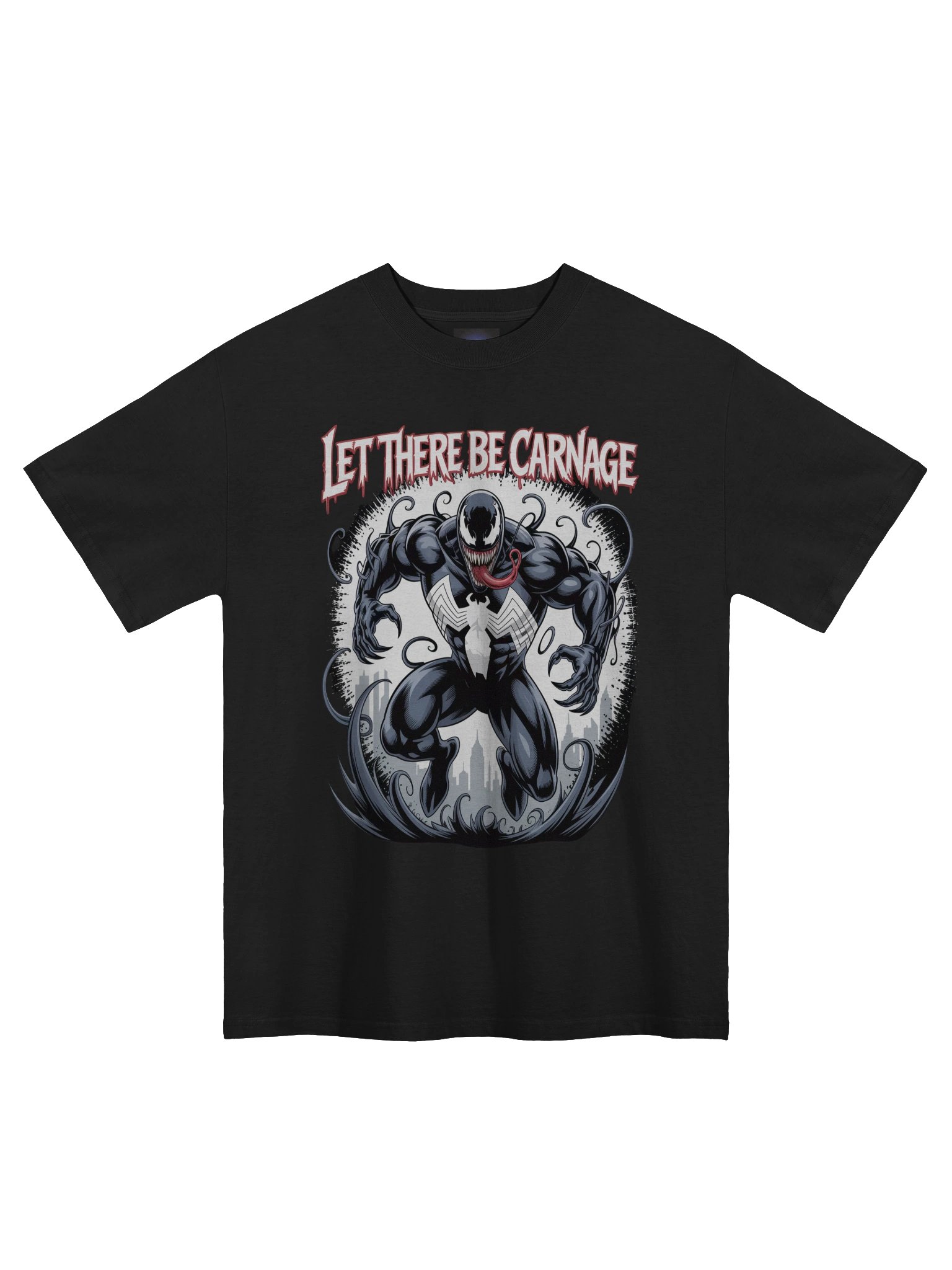 Let There Be Carnage: Venom Faded Oversized Tee product image (3)