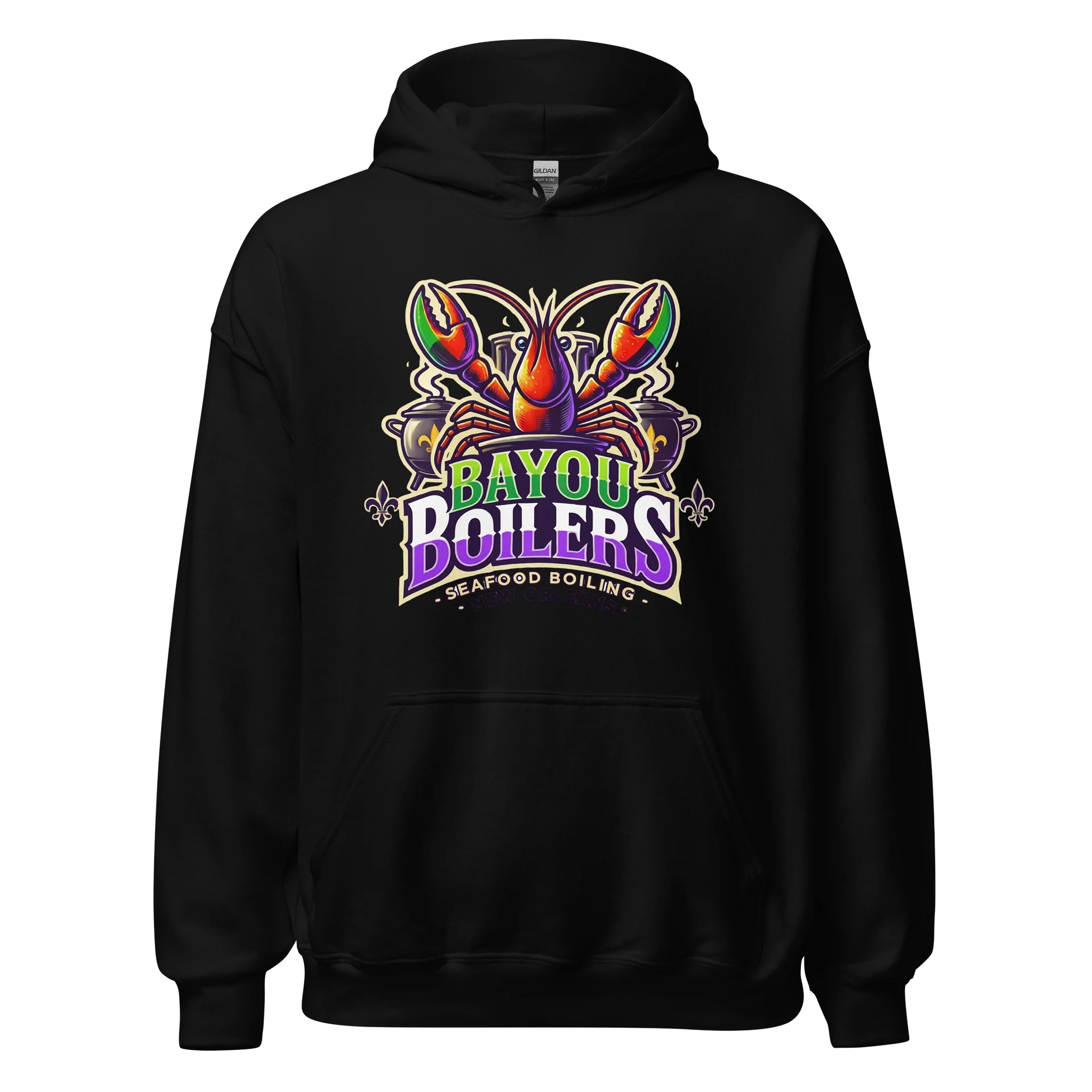BAYOU BOILERS HOODIE product image (1)