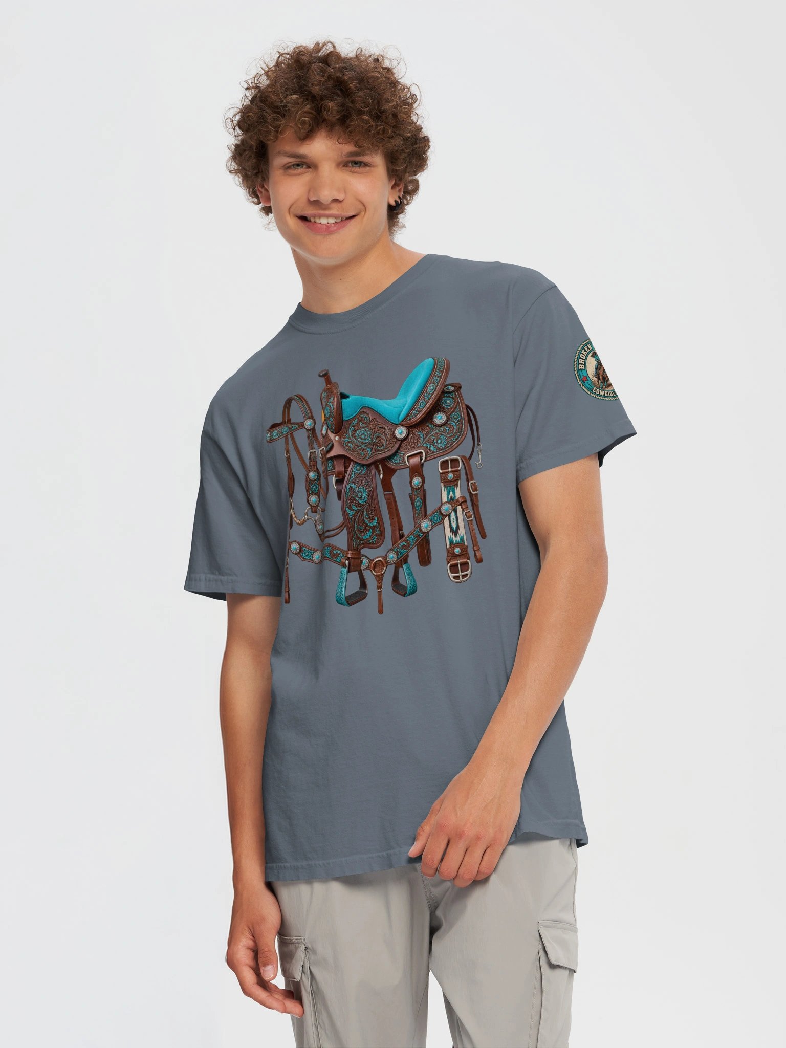 Ghost Rider Barrel Racing T-Shirt | BROKEN RODEO™ product image (133)