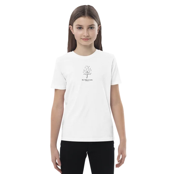 Stanley/Stella Organic Cotton Kids T-Shirt - Minimal Umbrella Design product image (8)