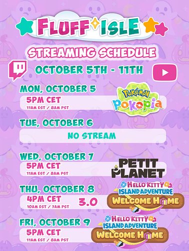 New week all platforms get the FREE 3.0 Welcome Home Update for Hello Kitty Island Adventure. So we will play that on Thursda...