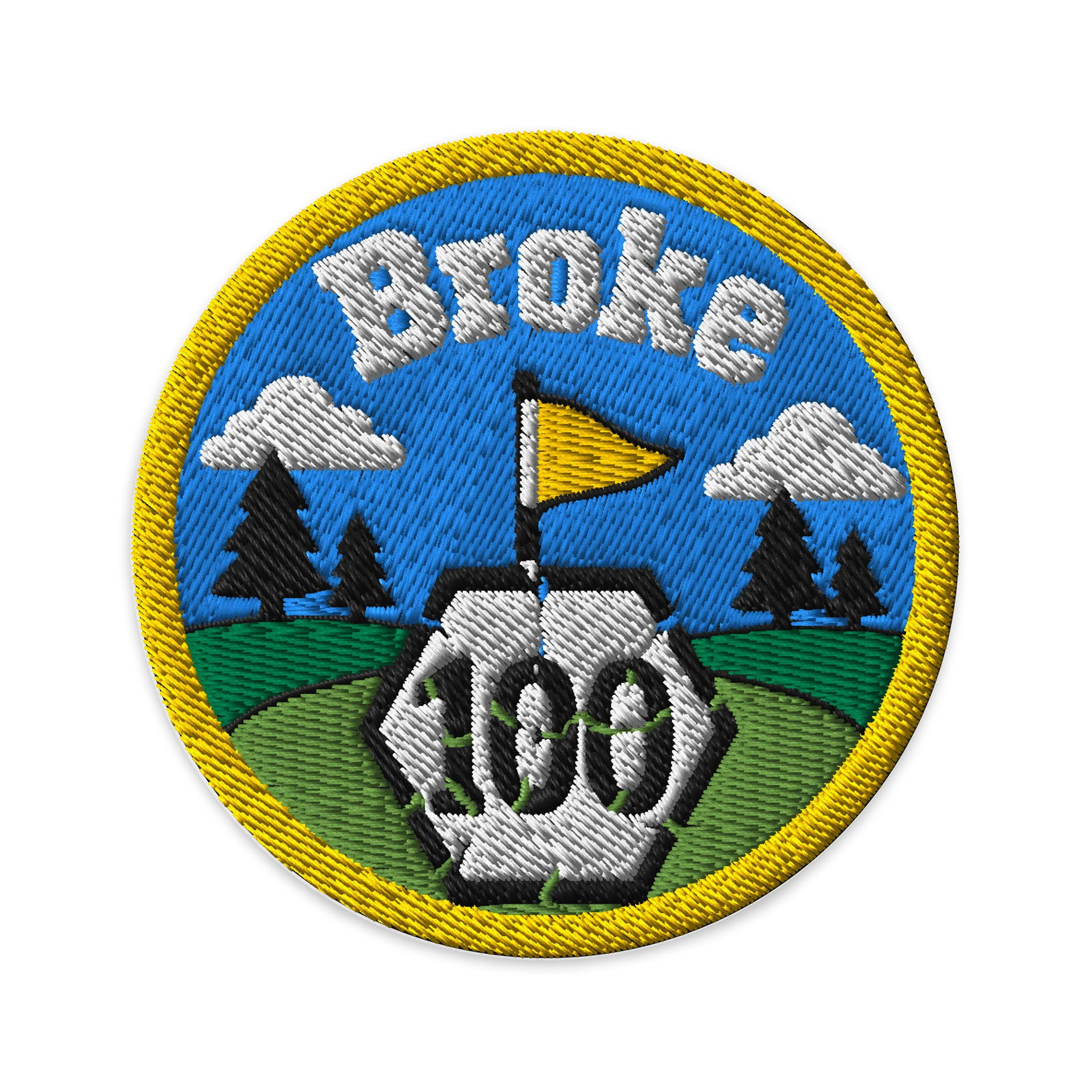 Golf Merit Badge - Broke 100 product image (1)