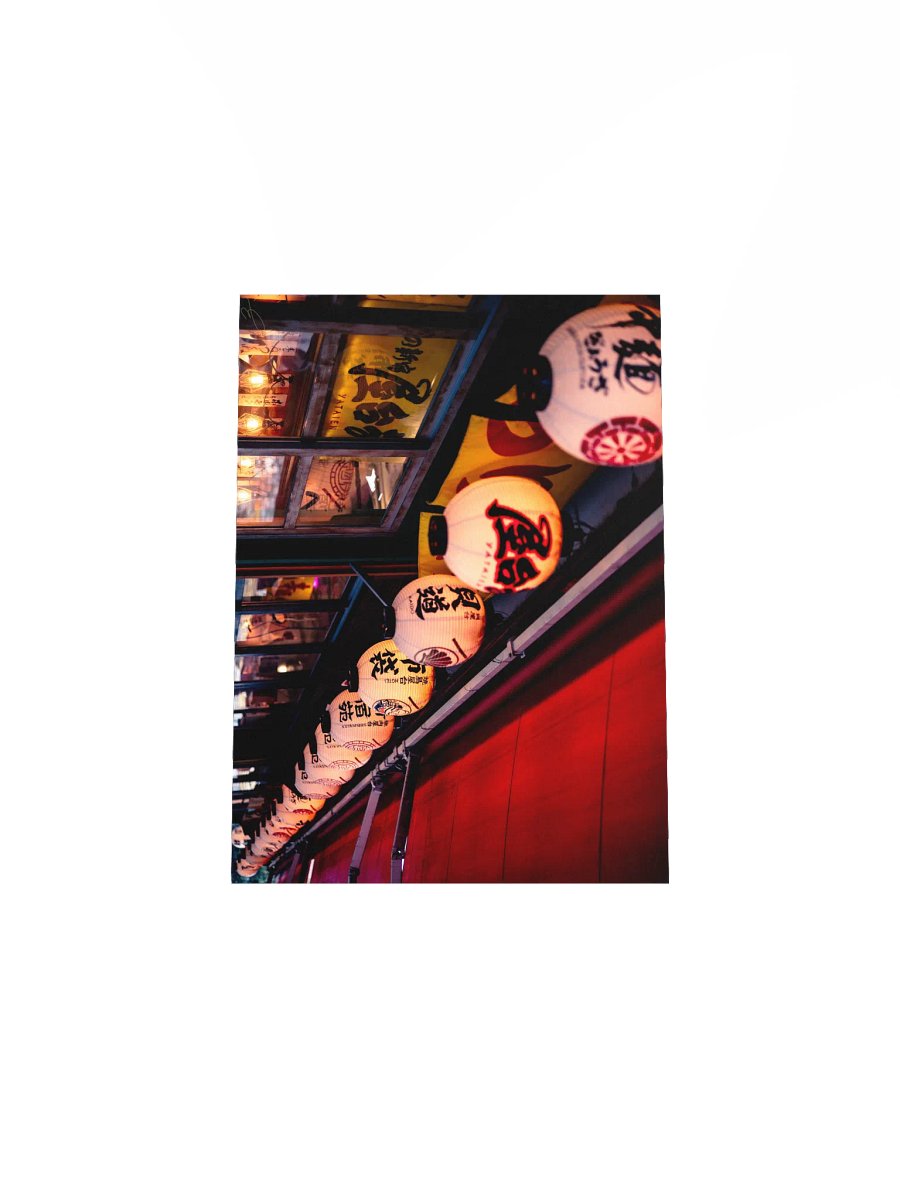 Row of Lanterns - Japan - Fine Art Print Poster product image (13)