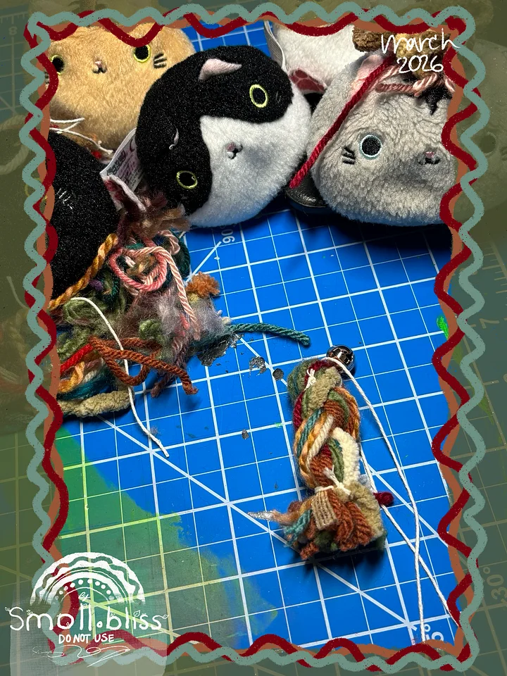 Lil Chungus ♡ Cat Teaser Toy Tassel (LIMITED) product image (1)