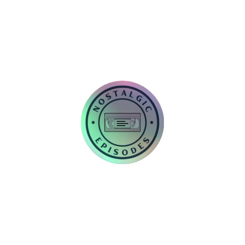 Nostalgic Episodes Holographic Sticker product image (1)