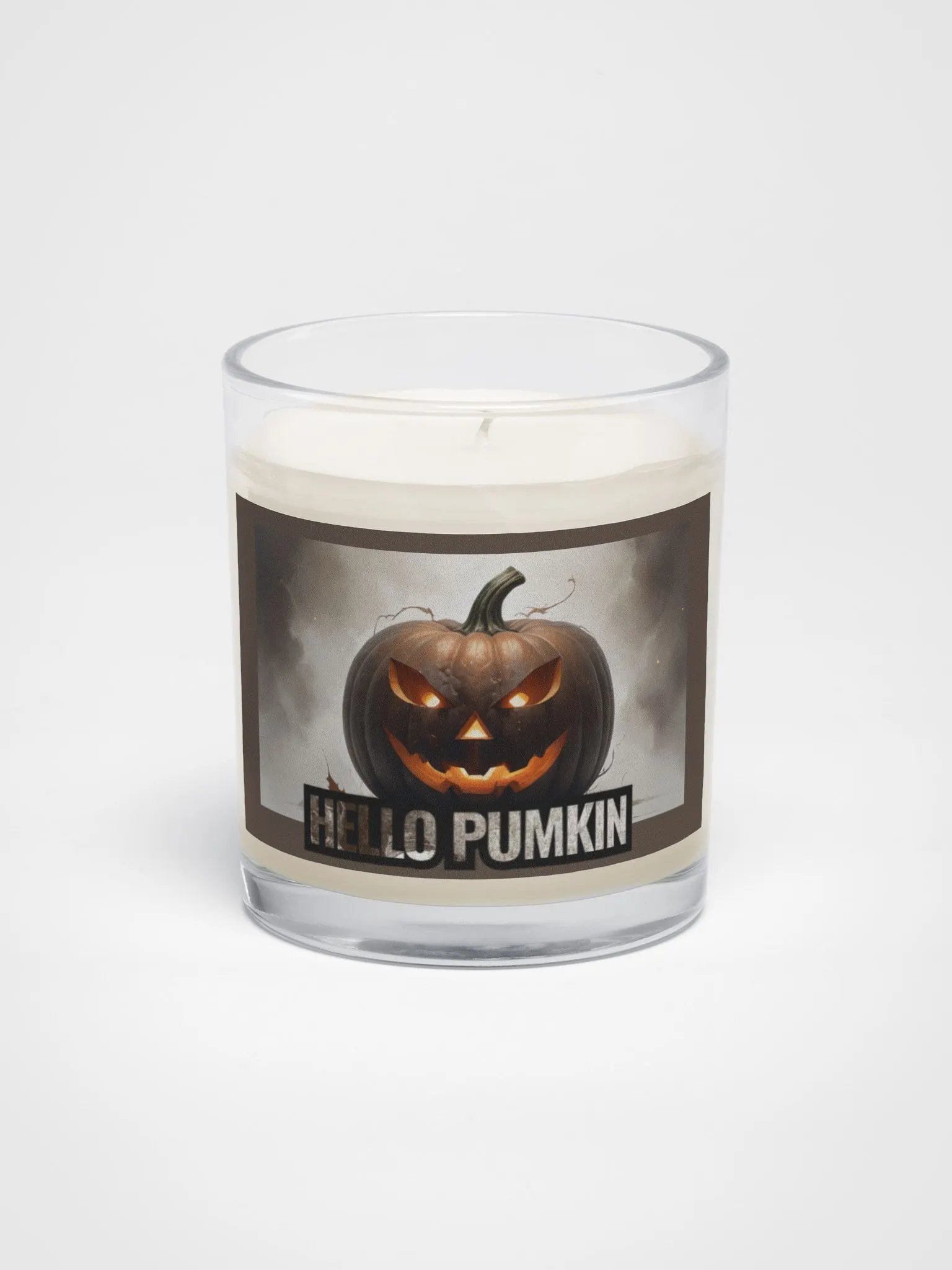 Menacing Jack-o'-Lantern Soy Candle product image (1)