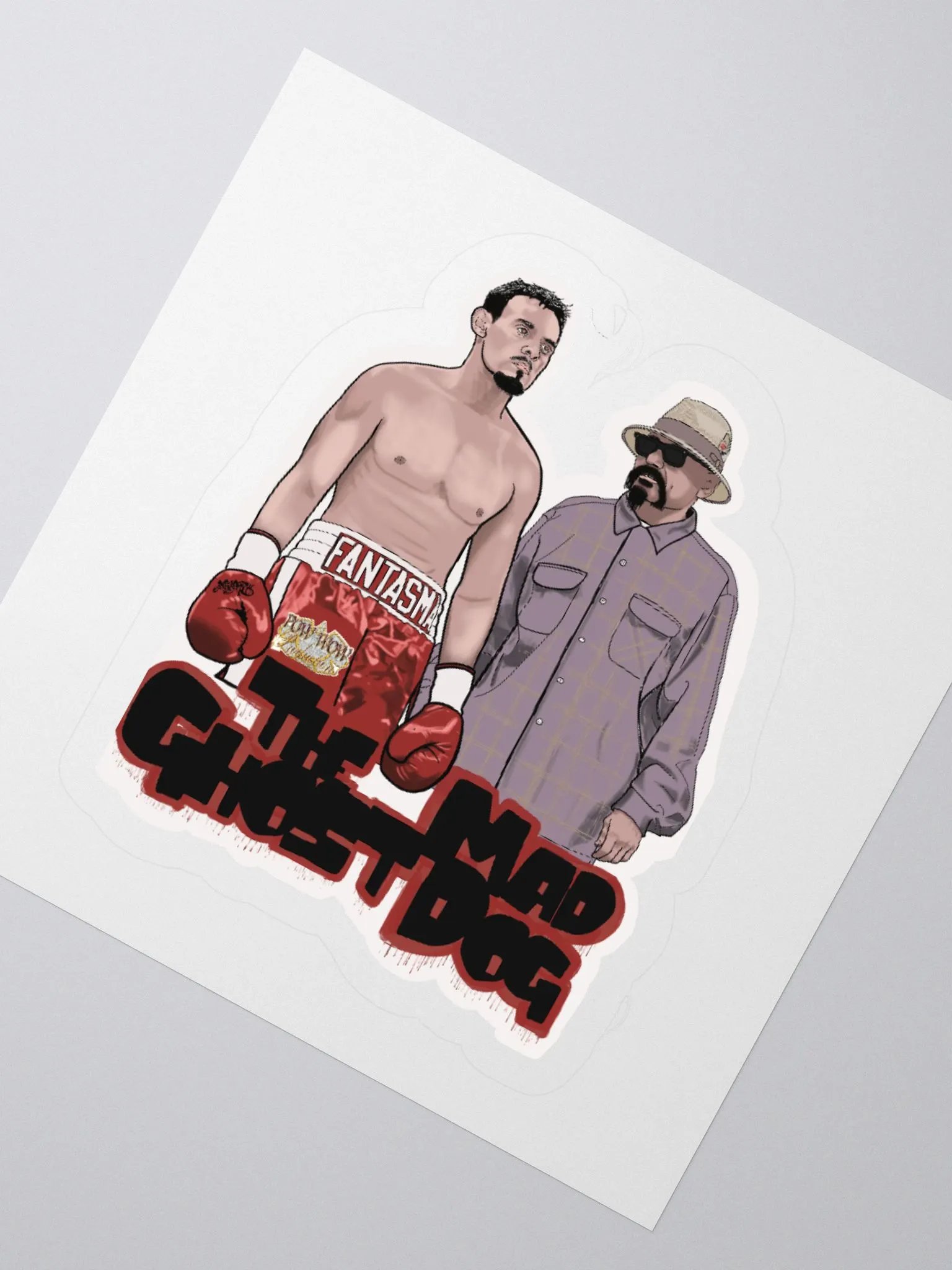 The Ghost N Mad Dog Sticker product image (2)