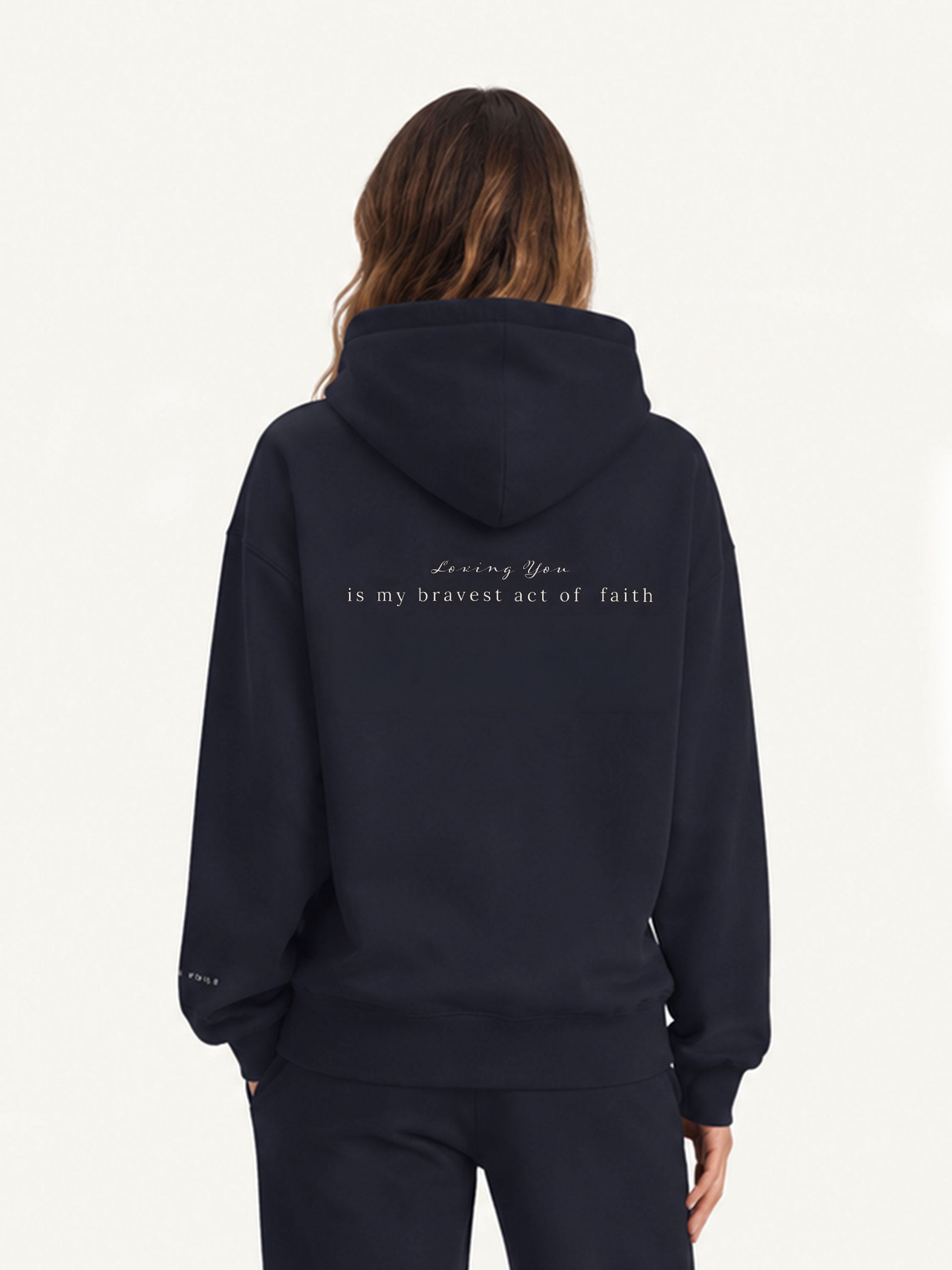 Loving you is my bravest act of faith | Violet Hour Collection product image (2)