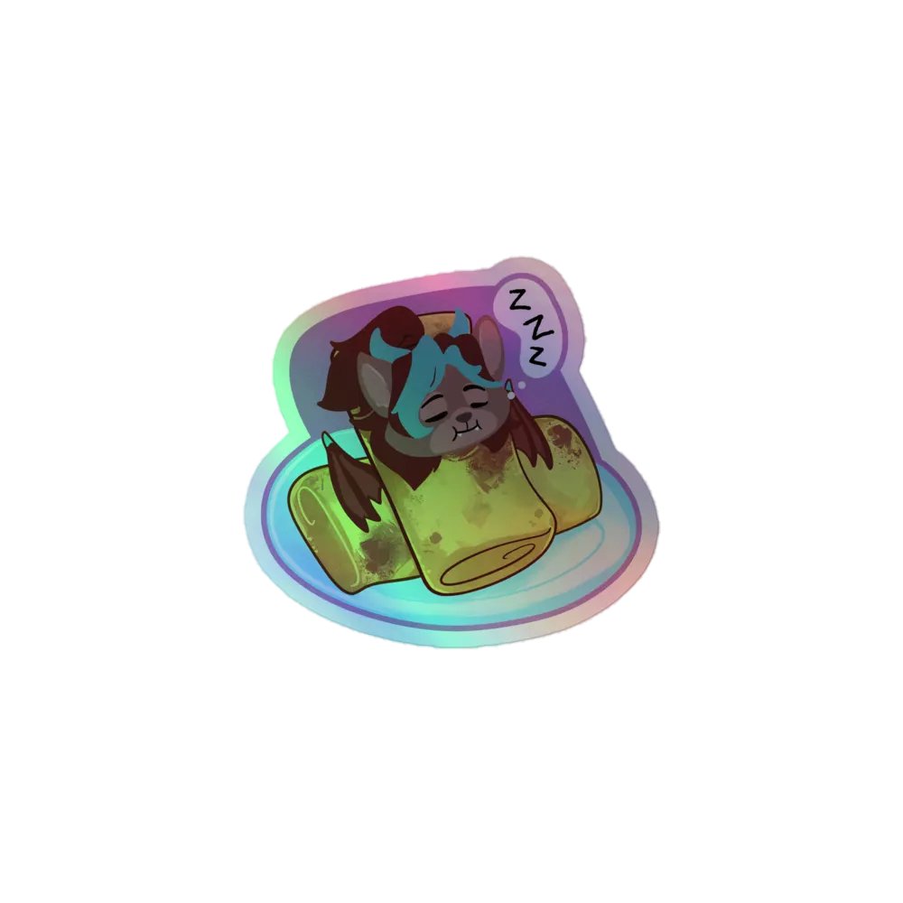 Athyna Burrito Sticker Holo product image (1)