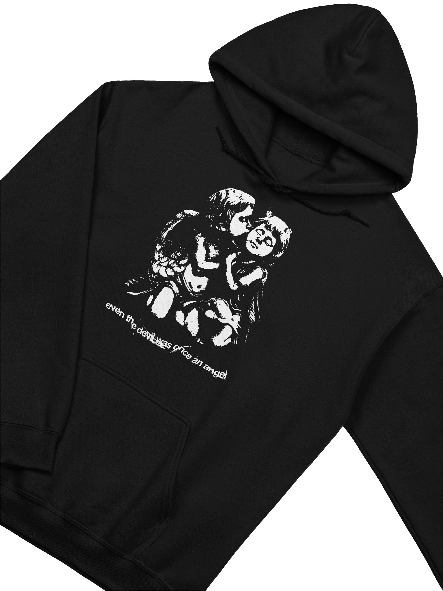 Even the devil was once an angel - Hoodie product image (3)