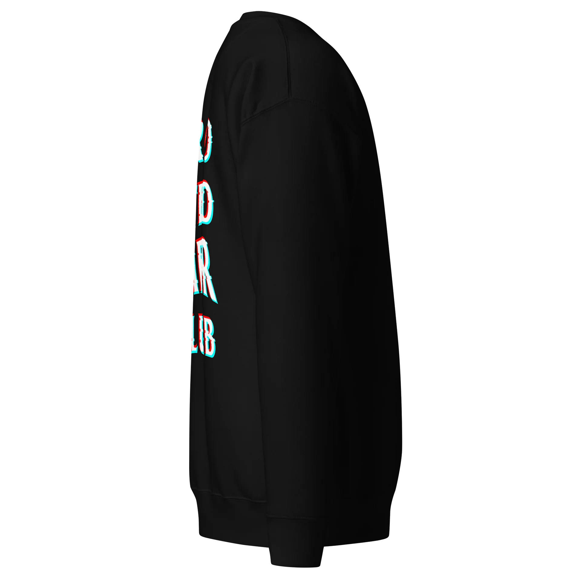 Introverted Gamer Club "anaglyph'd" sweatshirt product image (15)
