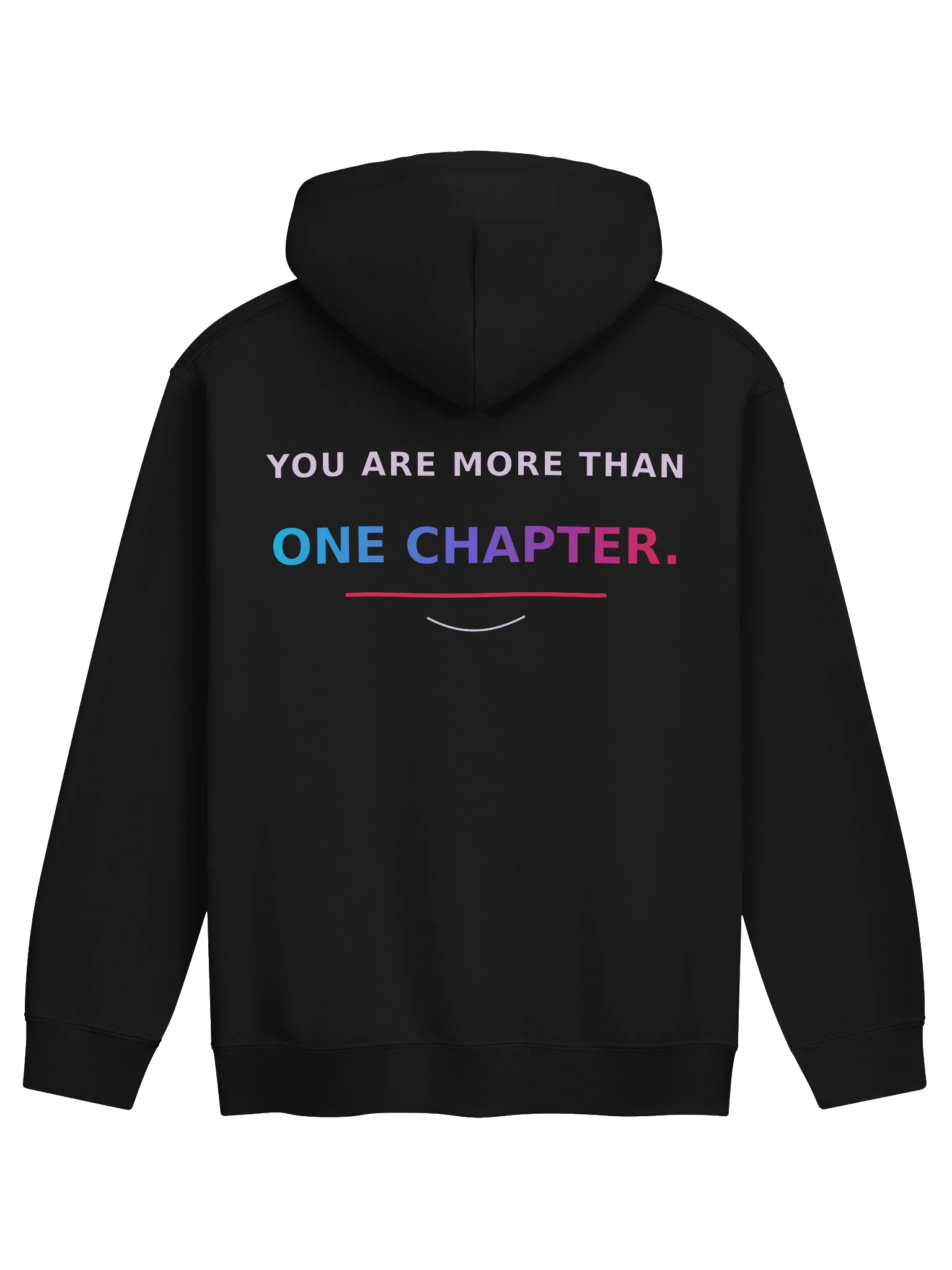 Stories Reshape Us | More Than One Chapter Hoodie product image (2)