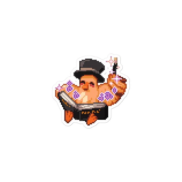 Alys the Magician Duck Sticker product image (2)