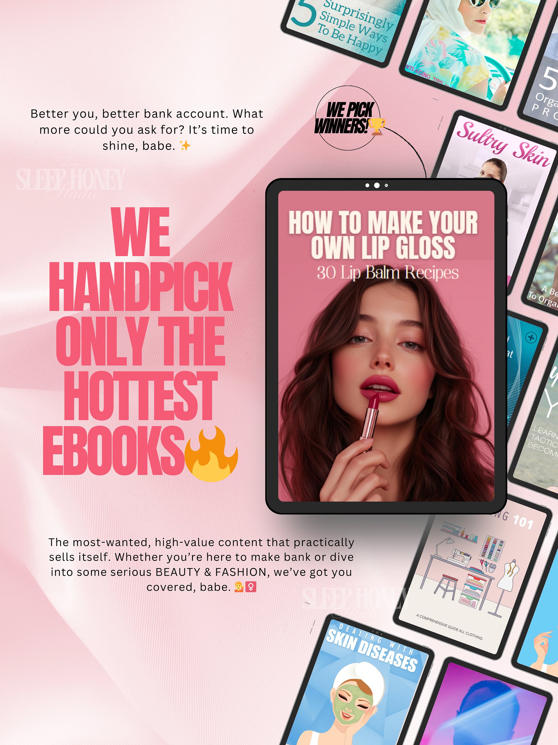 Beauty & Fashion 160 Digital Books With Resell Rights product image (2)