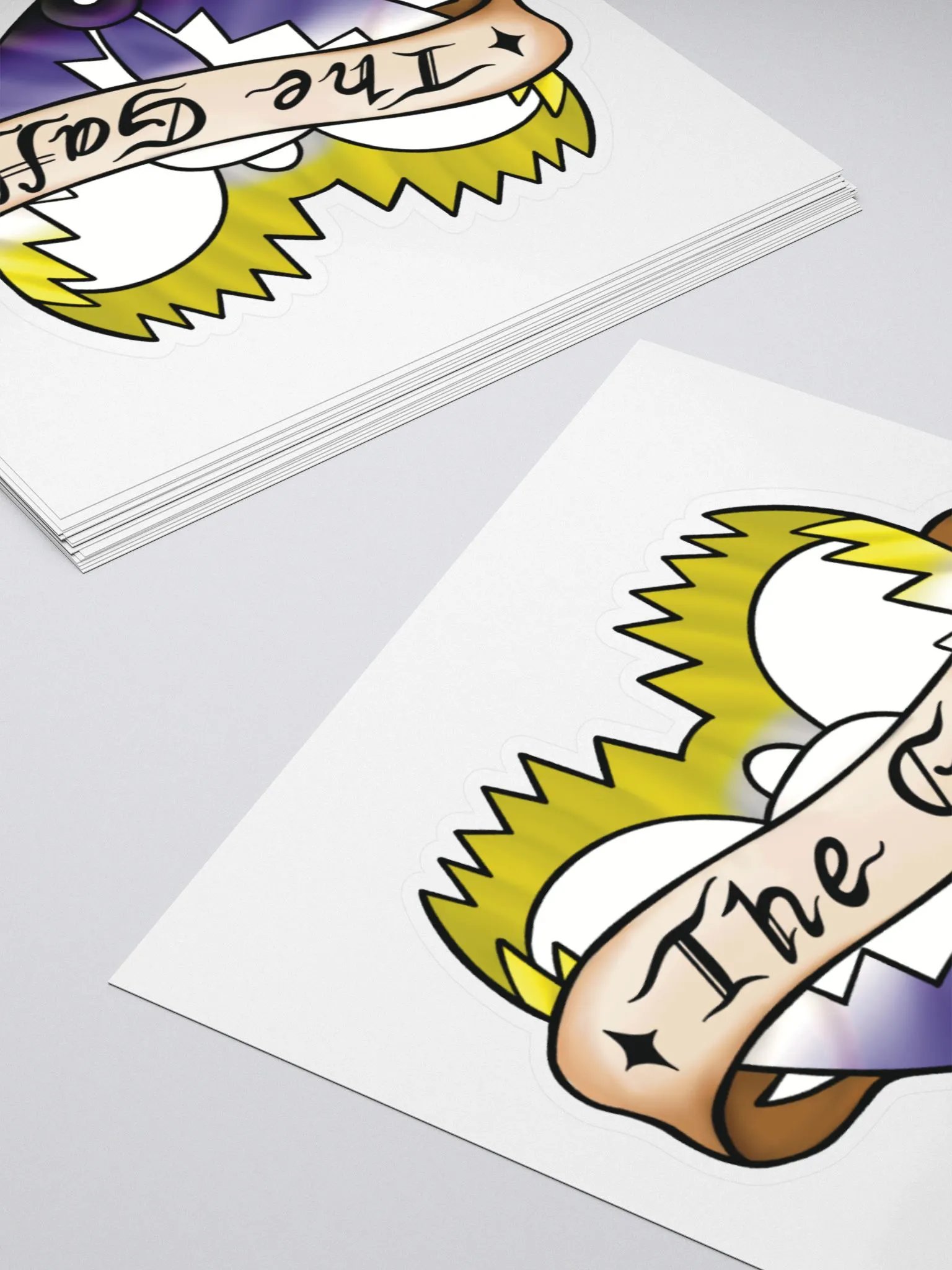 Non-binary "The Gaff" Stickers product image (4)