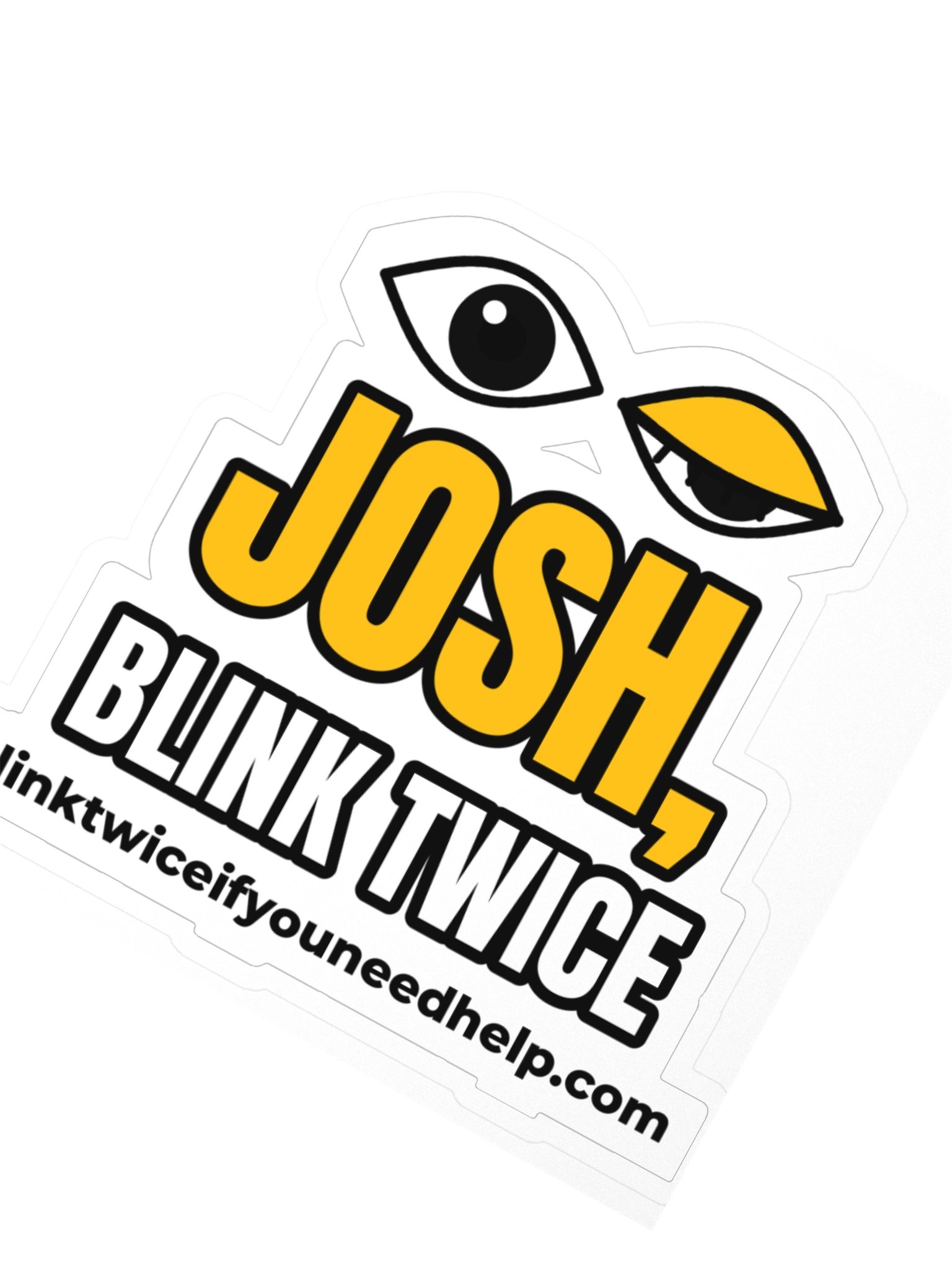 Josh, Blink Twice Sticker product image (2)