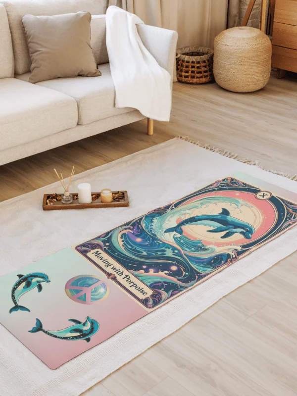 Moving with Porpoise Yoga Mat product image (1)