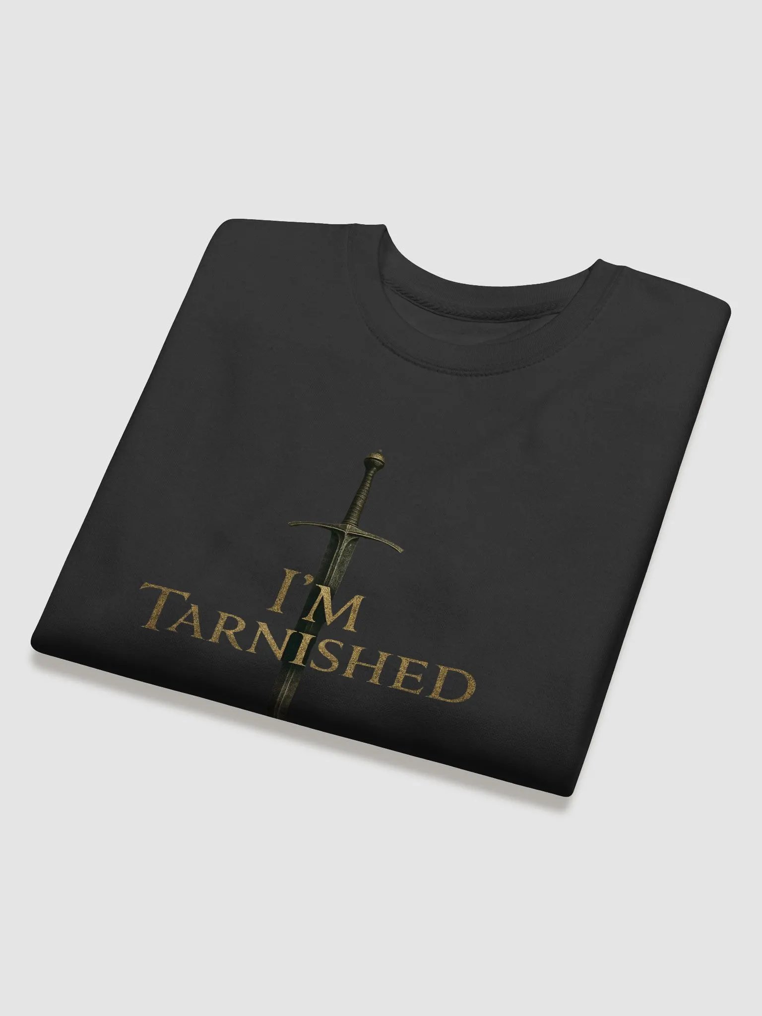 Sweat Black "I'm Tarnished" product image (4)