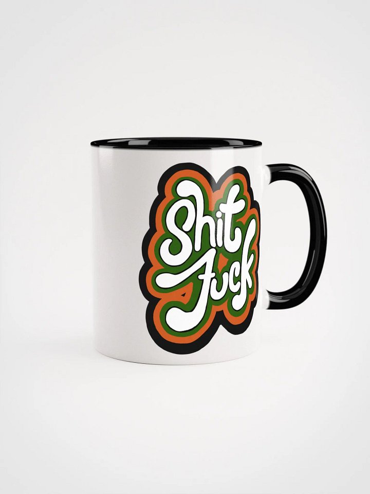 Shit Fuck Color Splash Mug product image (1)