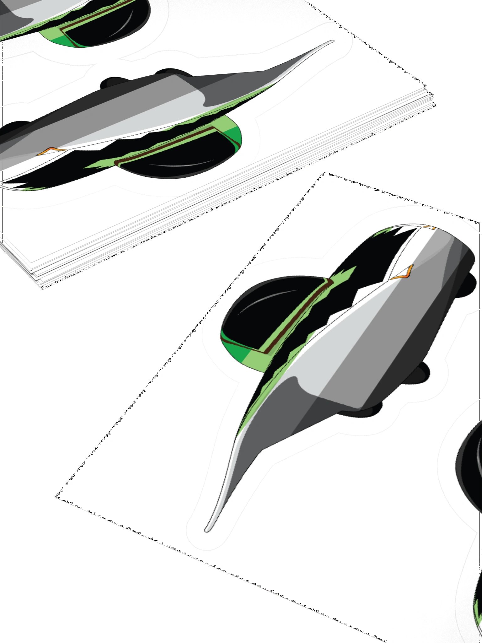 Aromantic Pride 23 Stickers product image (10)