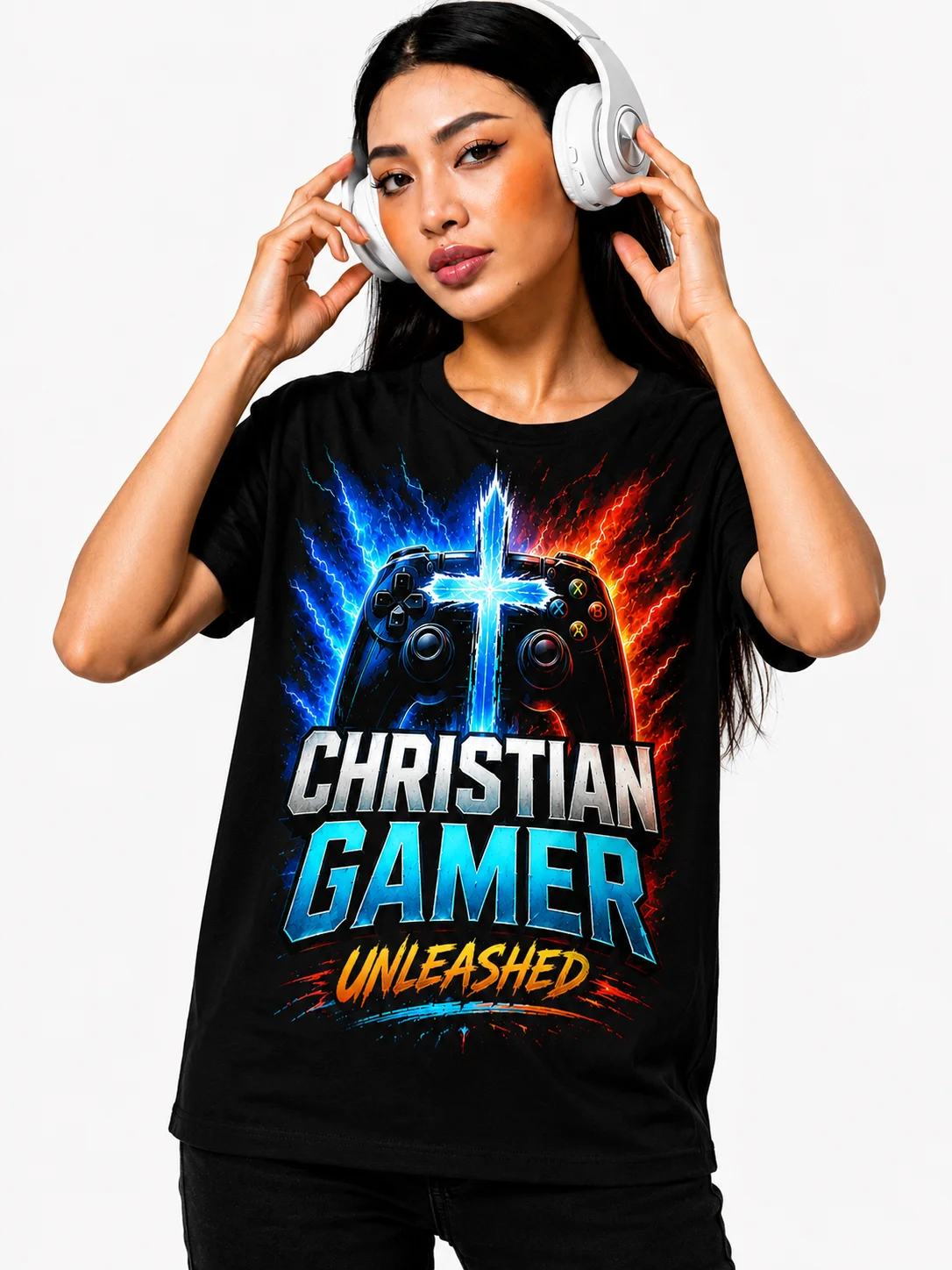 Christian Gamer Unleashed - Unisex - Founder’s Edition T-Shirt product image (5)
