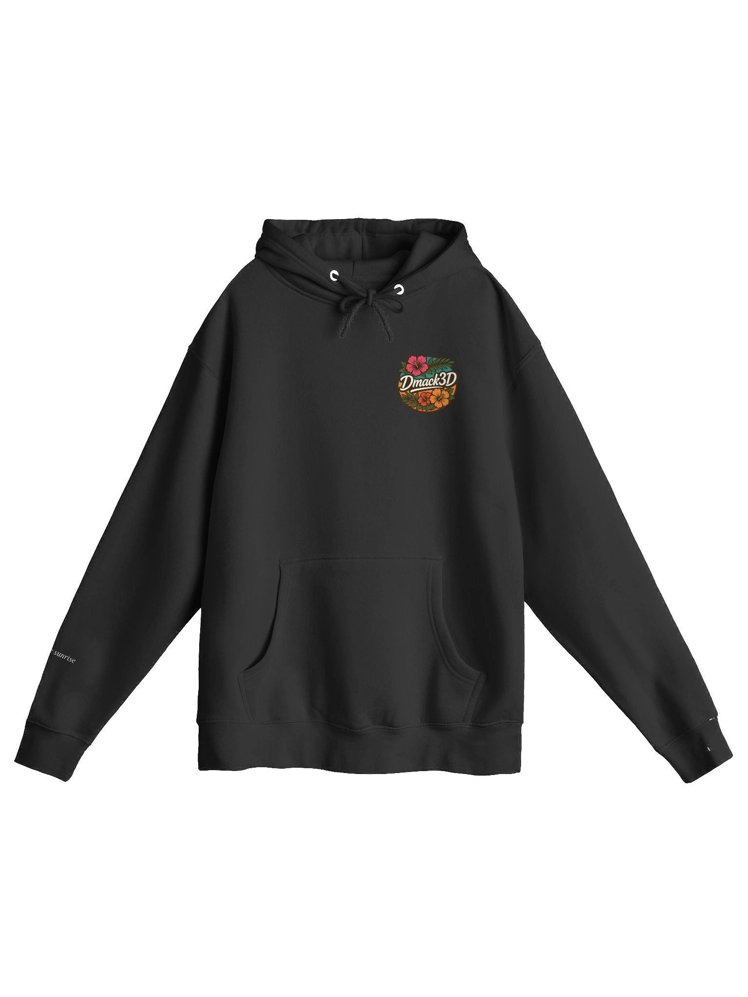 Hoodie, Dmack3D Chest, Hawaiin, One More Sunrise product image (4)