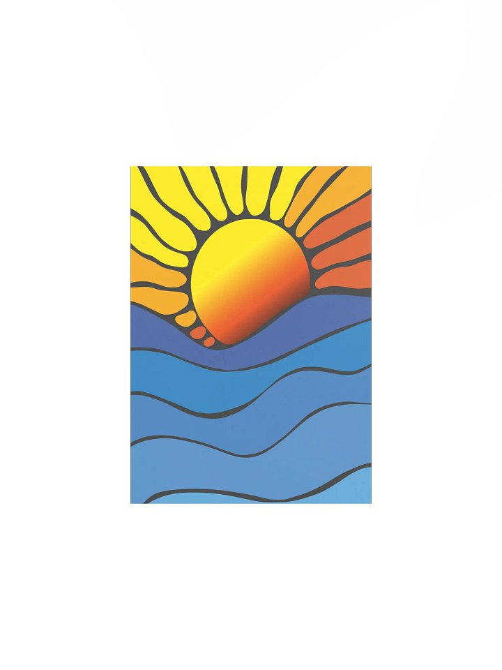 Abstract Sunrise Poster product image (1)