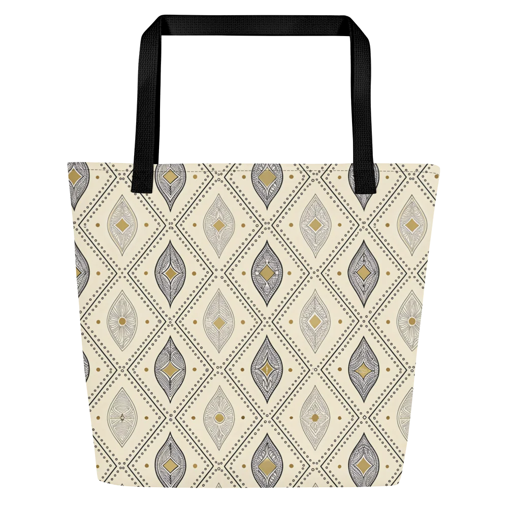 Leafy Diamond Tote Bag product image (1)