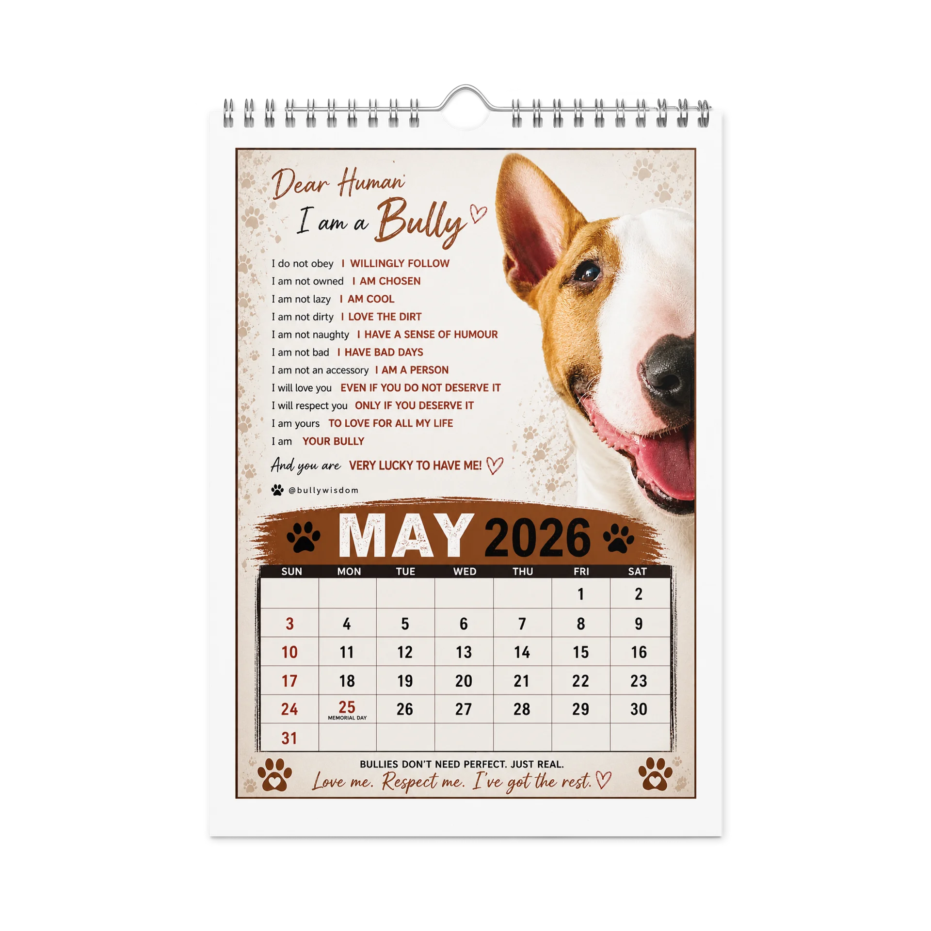 2026 Calendar by Bully Wisdom product image (10)