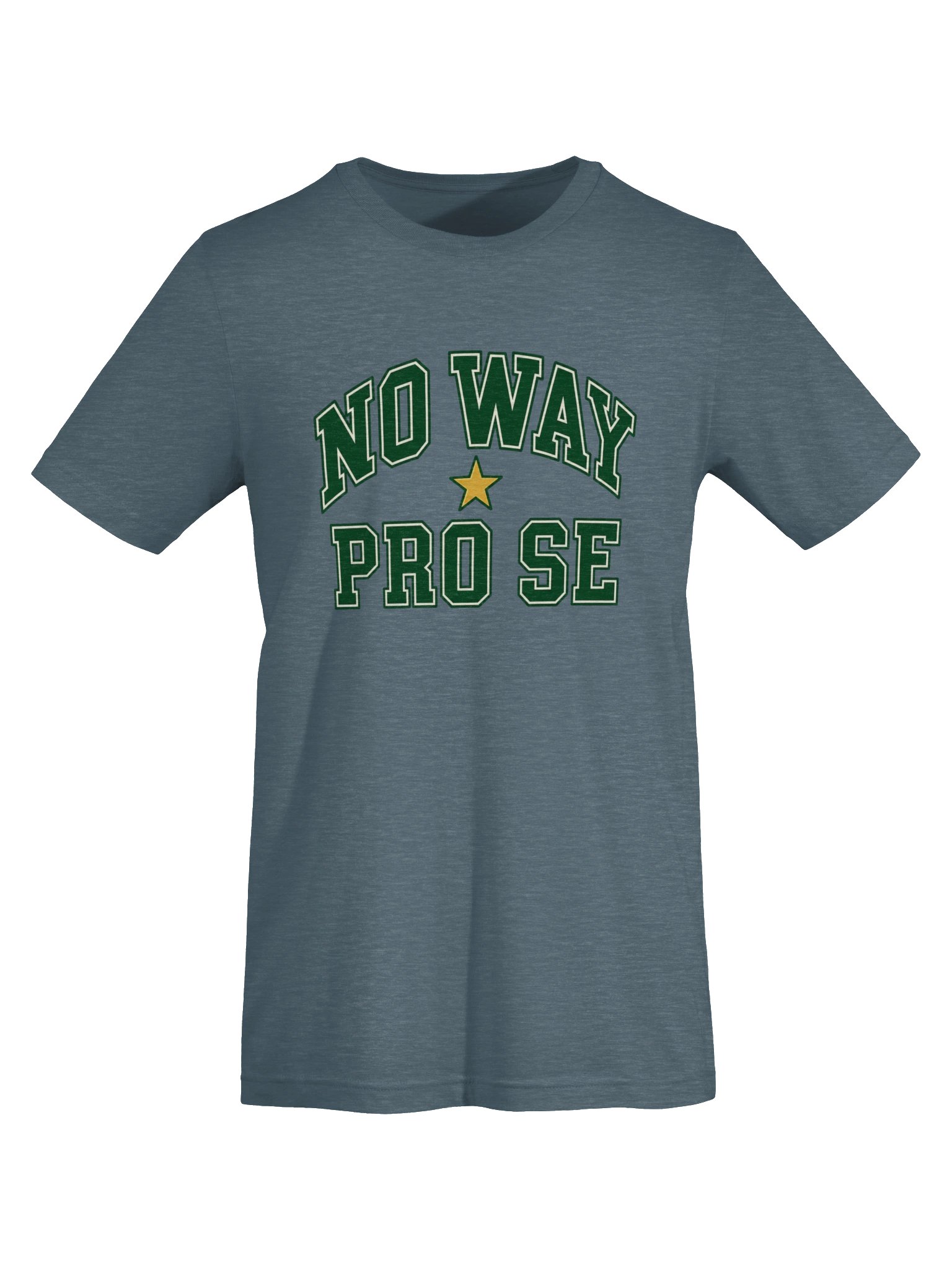 No Way Pro Se Varsity Style Tee product image (6)