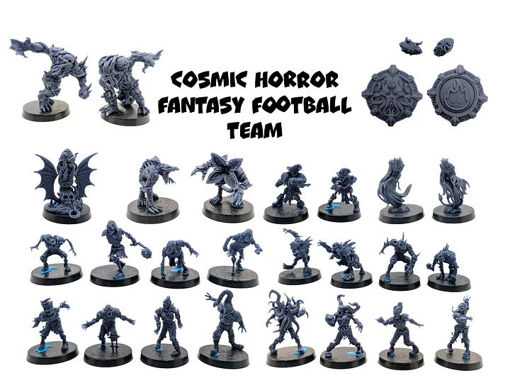 Cosmic Horror Fantasy Football Team - UGNI Miniatures product image (1)