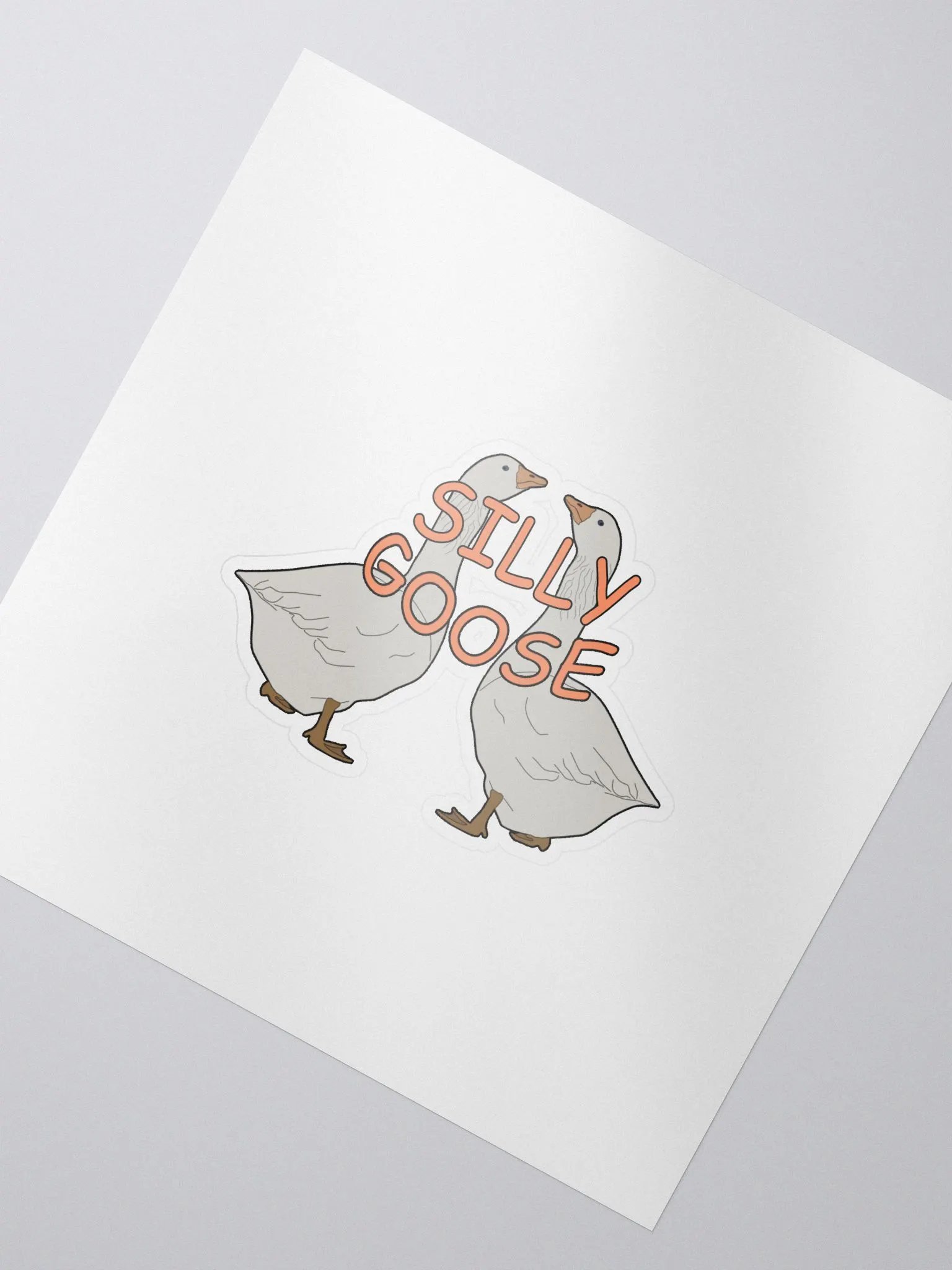 Silly Goose Sticker product image (2)