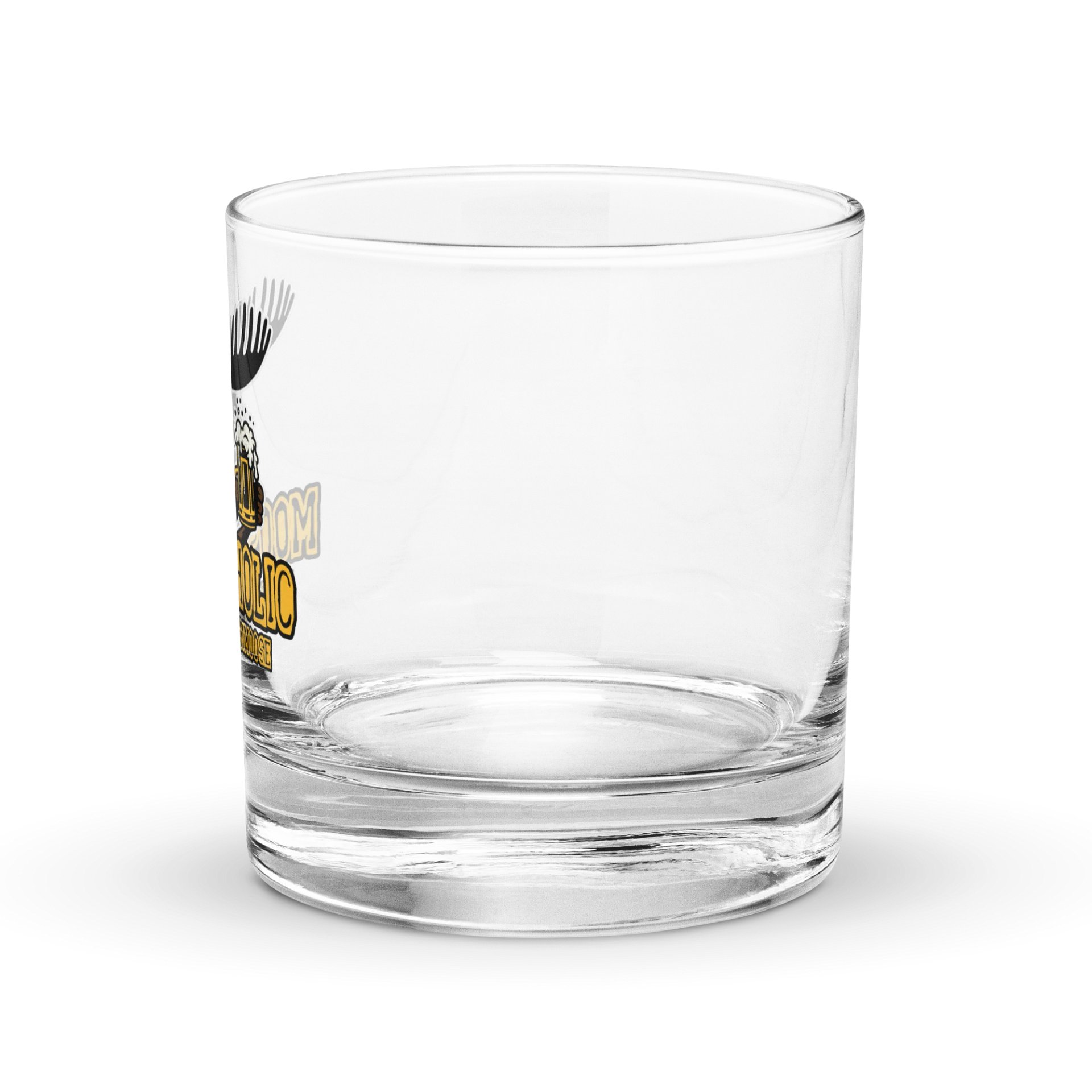 Moose-aholic Rocks Glass product image (2)