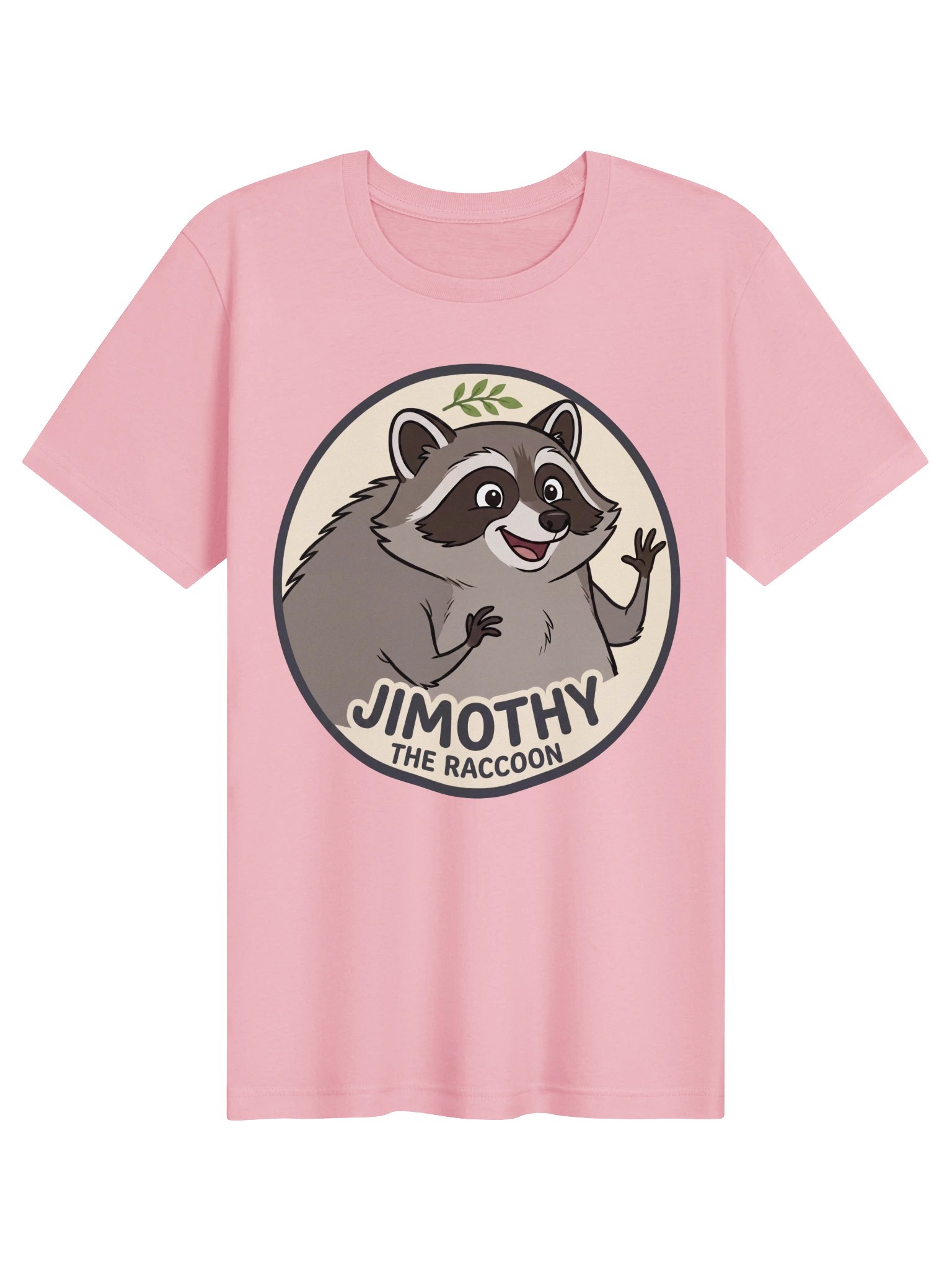 Jimothy the Raccoon Pink Tee product image (2)