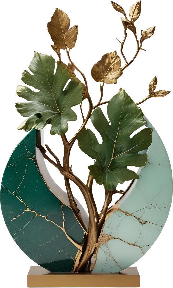 Kintsugi Serenity – Sculpture Design PNG product image (1)