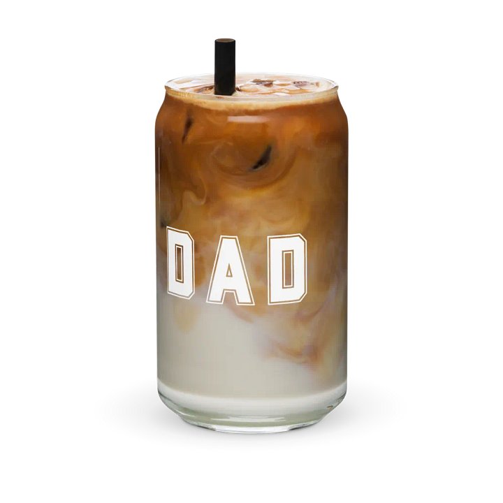 RAD DAD Sip in Style: Can-Shaped Glass product image (2)