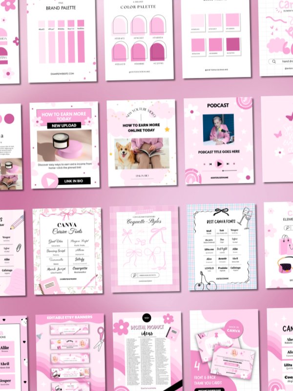 MRR/PLR Instagram Templates for Digitals product image (2)