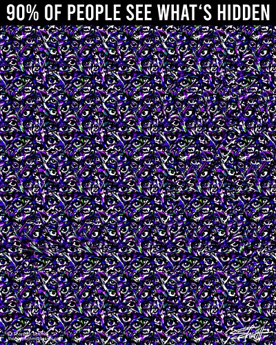Something seems to be falling. Can you see it ?