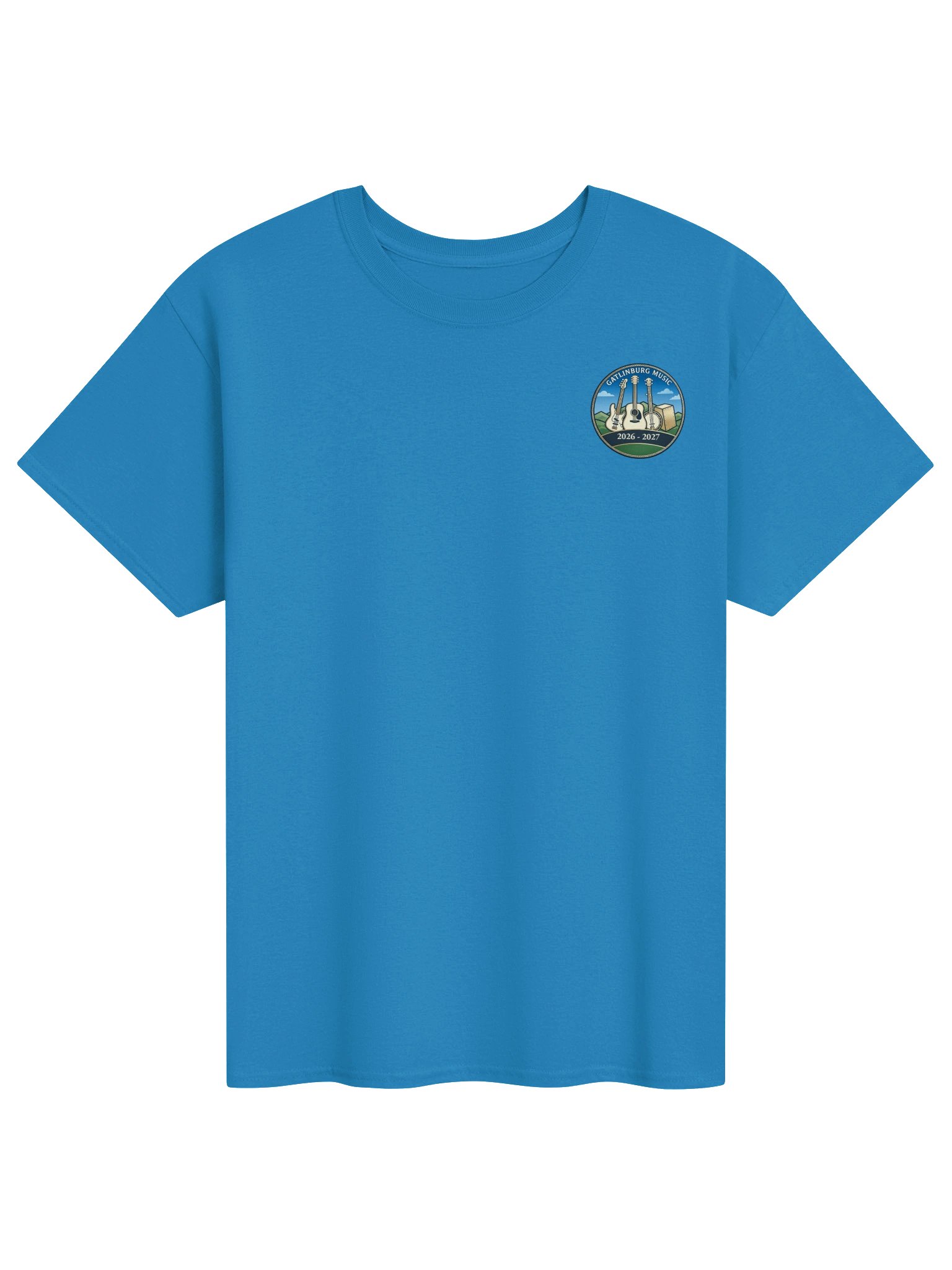Gatlinburg Music 2026–2027 Standard T-Shirt Black Lettering product image (1)